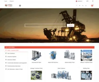 Indiantradebird.com(B2B Marketplace for Manufacturer & Supplier of Plant & Machines) Screenshot