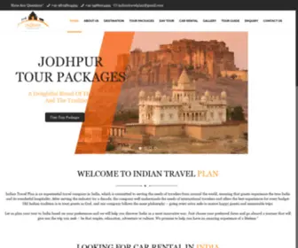 Indiantravelplan.com(Travel Packages Jodhpur) Screenshot