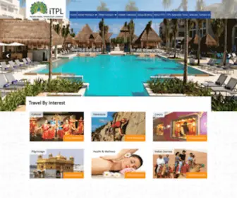 Indiantravelpromotion.com(Indian Travel Promotion Company Ltd) Screenshot