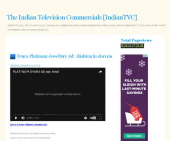 Indiantvc.in(The Indian Television Commercials) Screenshot