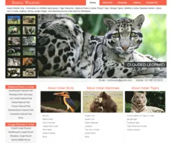 Indianwildlife.org(Indian Wildlife) Screenshot