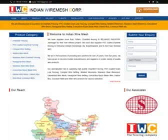 Indianwiremesh.com(Wire Mesh Fencing) Screenshot