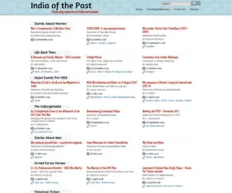 Indiaofthepast.org(India of the Past) Screenshot