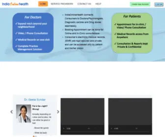 Indiaonlinehealth.com(IndiaOnlineHealth) Screenshot