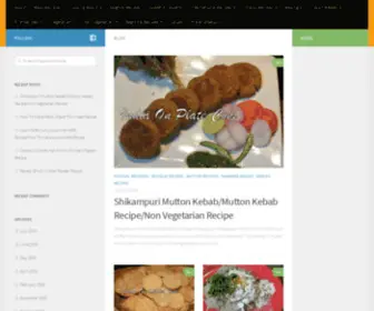 Indiaonplate.com(Everthing about cooking the best dishes ever) Screenshot