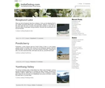 Indiaouting.com(Indian Travel Guide) Screenshot