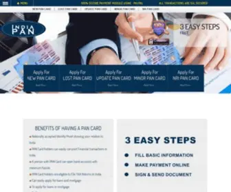 Indiapan.in(Application for Pan Card) Screenshot