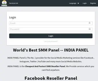 Indiapanel.in(INDIA PANEL Panel) Screenshot