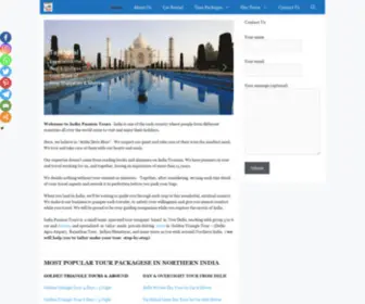 Indiapassiontours.com(India Private Tours) Screenshot