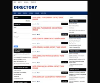 Indiaphone.info(Telephone directory) Screenshot