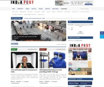 Indiapost.com(Voice of Indians Worldwide) Screenshot