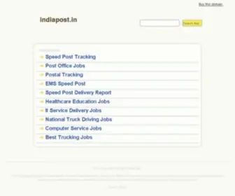 Indiapost.in(De beste bron van informatie over indiapost) Screenshot