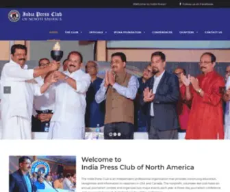 Indiapressclub.org(Official website) Screenshot