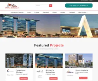 Indiarealtech.com(India Realtech) Screenshot