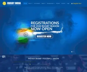 Indiarugby.com(Rugby India) Screenshot