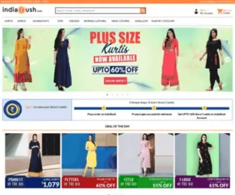 Indiarush.com(Shop Online For Watches) Screenshot