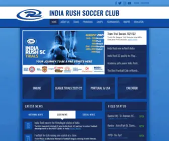 Indiarushsoccer.com(Indiarushsoccer) Screenshot