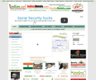 Indiasclassifieds.com(India, Indian news, Indian Travel, India tourism, samachar, indian hotels, Incredible India) Screenshot