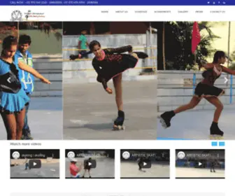 Indiaskating.com(Indian Amateur Roller Skating Academy) Screenshot