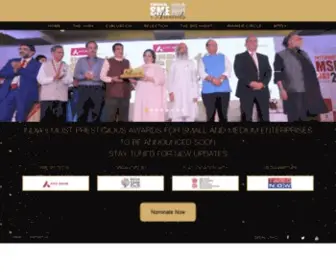 Indiasme100.com(India SME 100 Awards) Screenshot