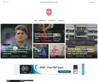 Indiasportsblog.com(Indiasportsblog) Screenshot