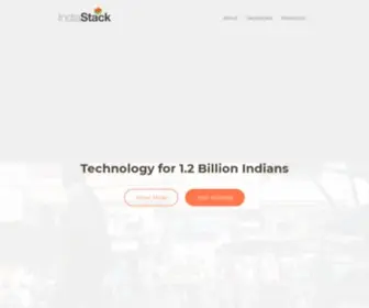 Indiastack.org(India Stack) Screenshot