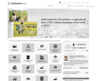 Indiastatagri.com(Indiastat Agri) Screenshot