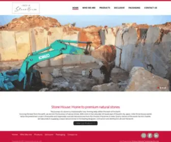 Indiastonehouse.com(India Stone House) Screenshot