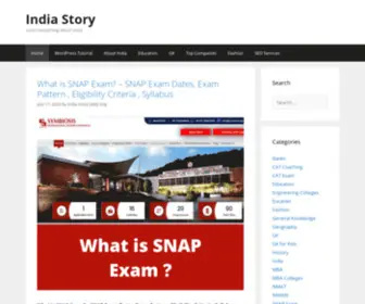 Indiastory.org(India Story) Screenshot