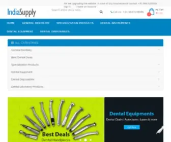 Indiasupply.com(Create an Ecommerce Website and Sell Online) Screenshot