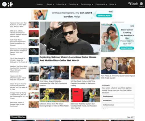 Indiatimes.com(Trending stories on Indian Lifestyle) Screenshot