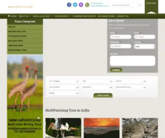 Indiatours.website(Browse a wide range of bird watching tour packages) Screenshot