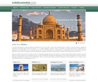 Indiatoursonline.com(India Tours Online) Screenshot