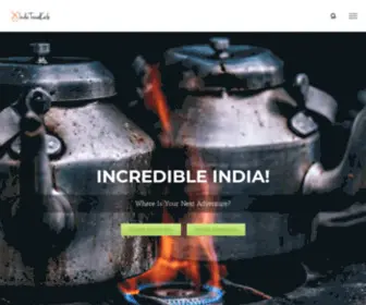 Indiatravelcafe.com(India Travel & Tourism) Screenshot