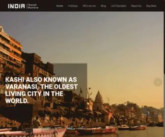 Indiatravelfactory.com(India Travel Factory) Screenshot