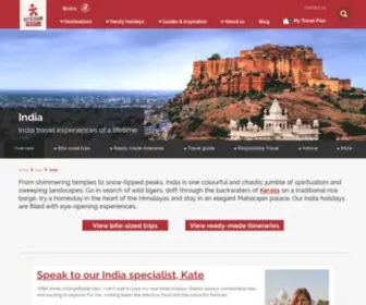 Indiatravelplan.co.uk(India Travel Experiences) Screenshot