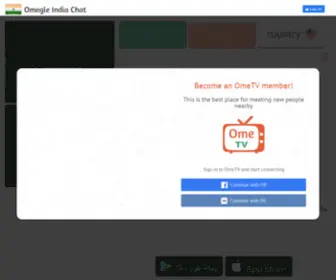 Indiavideochat.com(Omegle) Screenshot