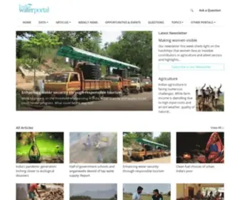 Indiawaterportal.org(India Water Portal) Screenshot