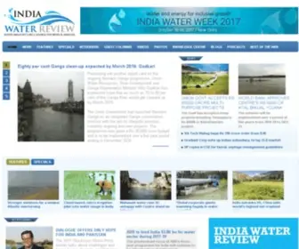 Indiawaterreview.in(India Water Review) Screenshot