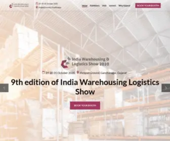 Indiawlshow.com(India Warehousing and Logistics Show) Screenshot