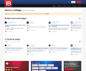 Indiblogger.in(Blogs) Screenshot
