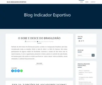 Indicadoresportivo.com(Blog Indicador Esportivo) Screenshot