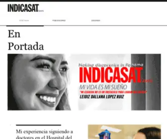 Indicasat-Times.org.pa( PORTADA) Screenshot