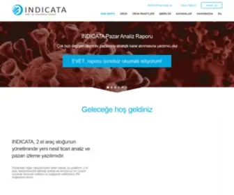 Indicata.com.tr(Ana sayfa) Screenshot