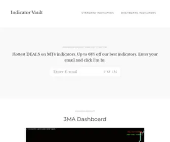 Indicatorvault.com(Indicator Vault) Screenshot