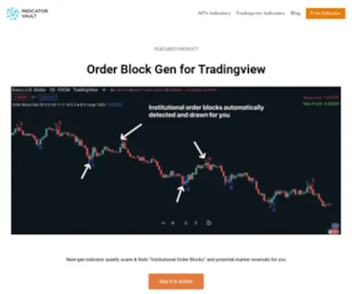 Indicatorvaulthq.com(Serious Indicators For Metatrader) Screenshot