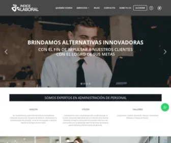 Indicelaboral.com(Expertos en Administración de Personal) Screenshot