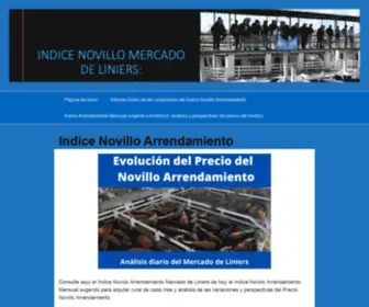 Indicenovilloarrendamiento.com(Indice Novillo Arrendamiento) Screenshot