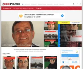 Indicepolitico.com(Índice Político) Screenshot