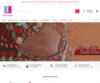 Indichues.com(Curators of Indian Handmade Authentic Handicraft Items) Screenshot